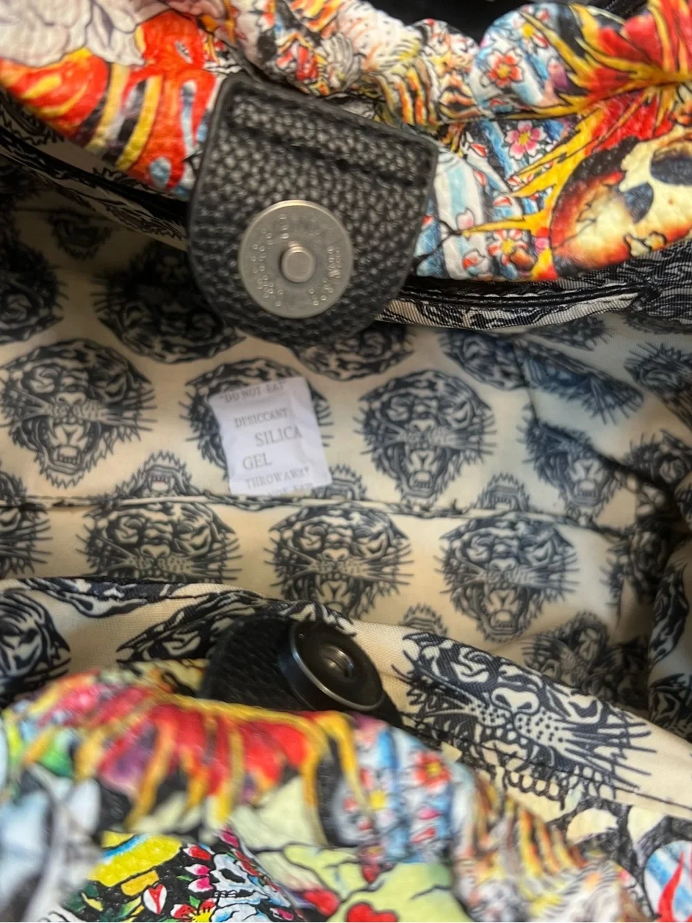 If You love ❤️ Ed Hardy… You’ll Appreciate this Colorful Tattoo Satchel